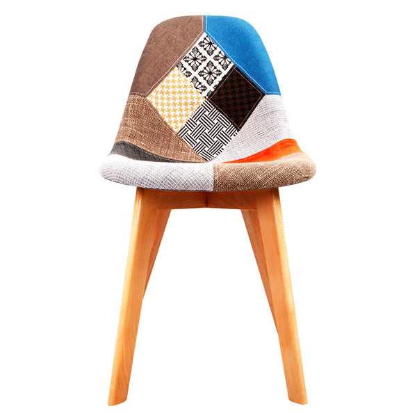 Set of 2 Replica Eames Dining Chairs Fabric