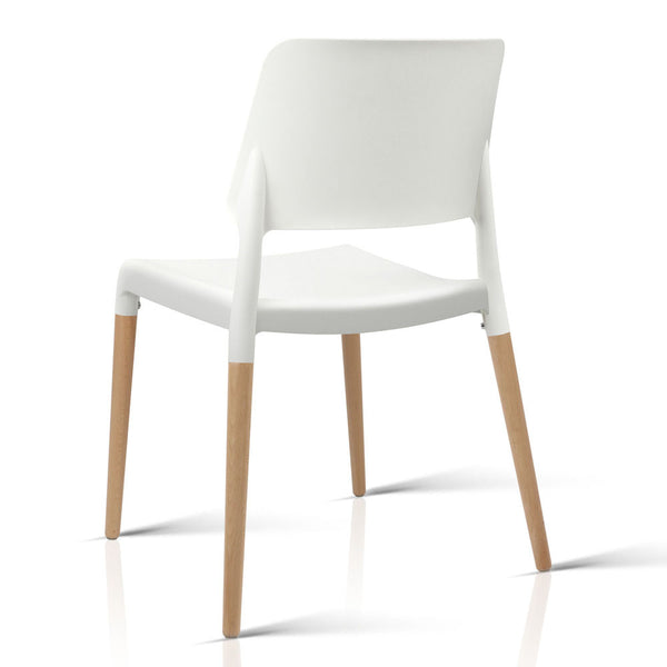 Set of 4 Belloch Replica Dining Chair - White