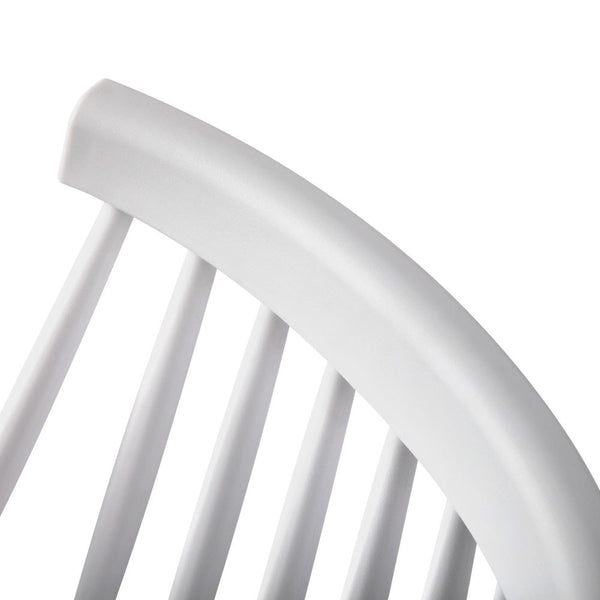 Set of 2 Windsor Replica Dining Chairs - White