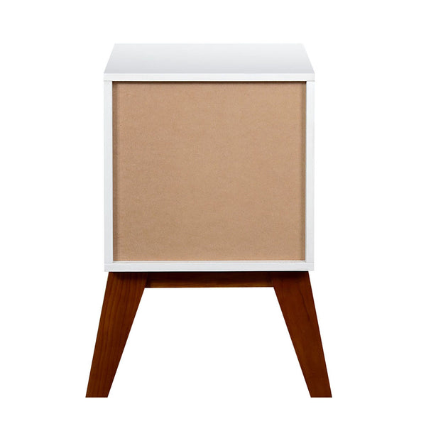 Scandinavian Bedside Table Matt White