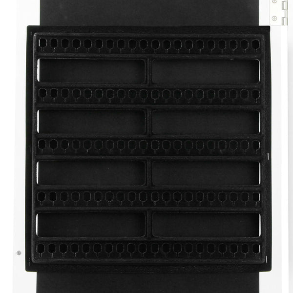 Wall Mount Jewellery Cabinet w/ Mirror White