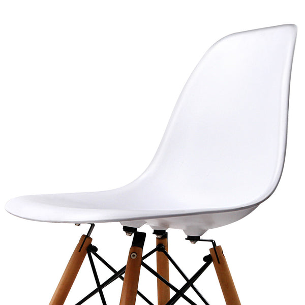 Set of 4 Dining Chair White
