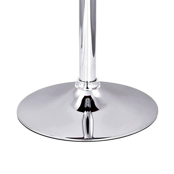 Set of 2 Wooden Kitchen Bar Stool Padded Seat Black