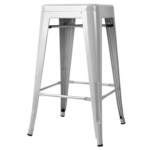 Set of 4 Replica Tolix Kitchen Bar Stool 66cm Metal