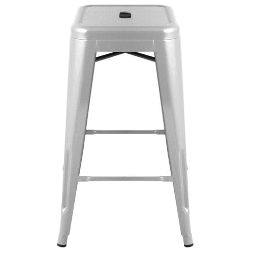 Set of 4 Replica Tolix Kitchen Bar Stool 66cm Metal
