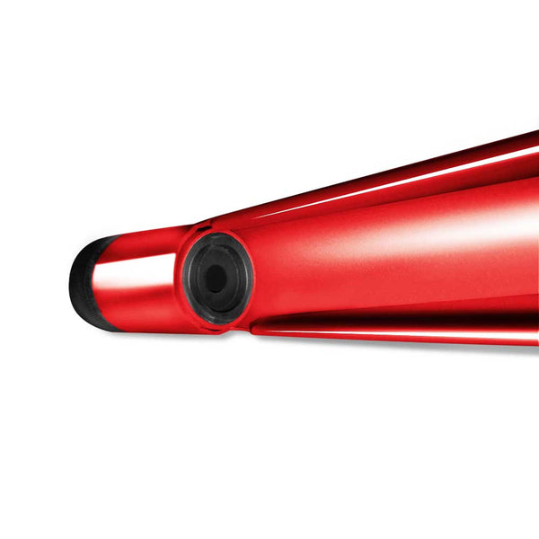 Set of 4 Replica Tolix Kitchen Bar Stool 66cm Red