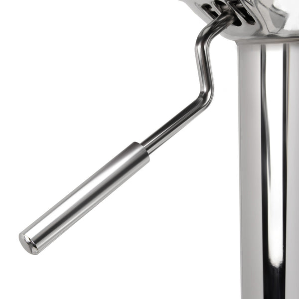 Set of 2 PU Leather Kitchen Bar Stool Charcoal