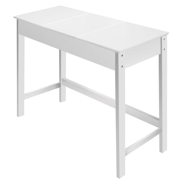 3 Drawer Dressing Table w/ Mirror White