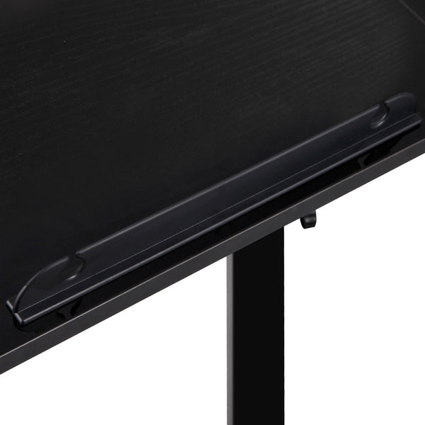 Rotating Mobile Laptop Adjustable Desk Black