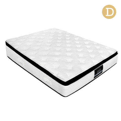 Latex Pillow Top Pocket Spring Mattress Double