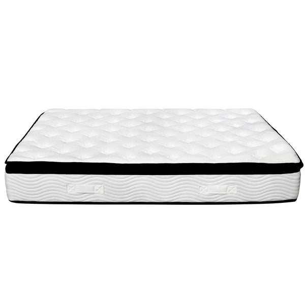 Latex Pillow Top Pocket Spring Mattress Queen