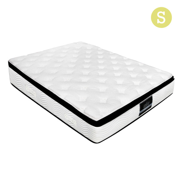 Latex Pillow Top Pocket Spring Mattress Single