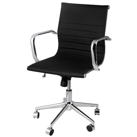 Eames Replica PU Leather Executive Designer Office Chair Black