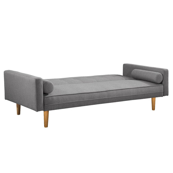 3 Seater Faux Linen Fabric Sofa