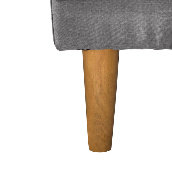 3 Seater Faux Linen Fabric Sofa